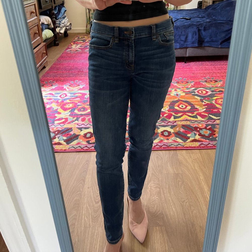 J. Crew (size 28) women's stretch jeans skinny/straight